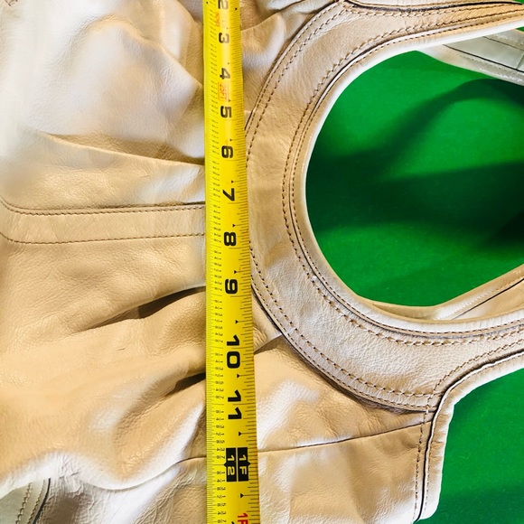 Authentic COACH TATTERSALL ERGO PLEATED LEATHER BAG HOBO - Picture 11 of 16